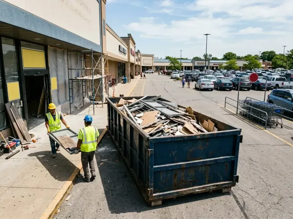 retail-store-renovation-debris-003 — frequently asked questions, Roll-off Dumpster Rentals in Venetian Village, IL